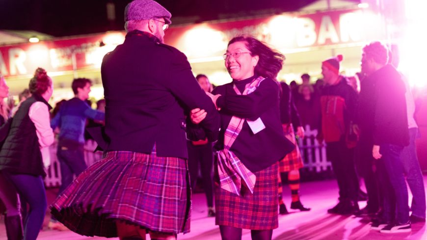 Ceilidh Under the Castle at Hogmanay