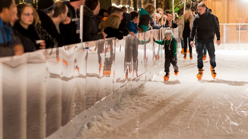 Edinburgh Christmas ice rink