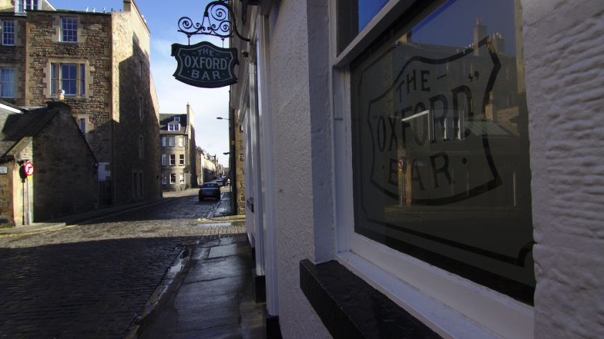 Oxford Bar entrance and Young Street