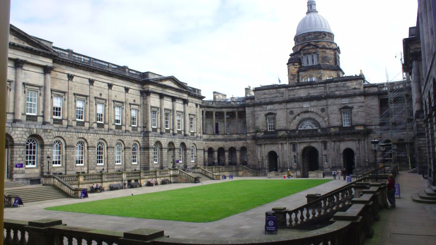 Edinburgh University Old College Quadrangle