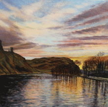 Serene Expressions - a painterly tour around Edinburgh with Jamie Primrose, Exhibition review