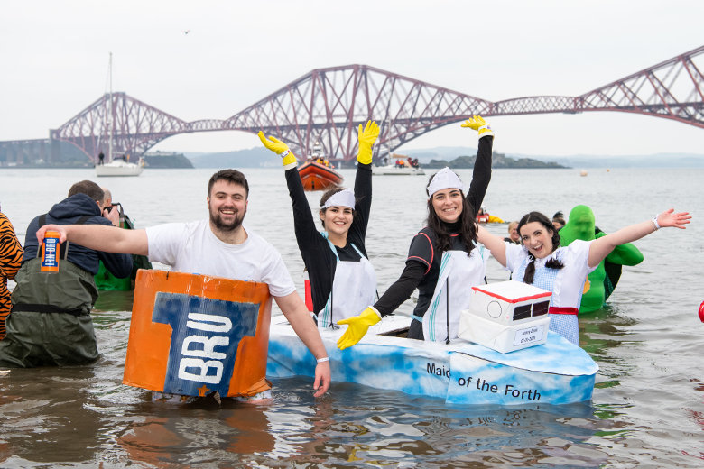 Loony Dook 2020 - winners of the fancy dress competition