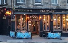 Fiddlers Arms view in the evening