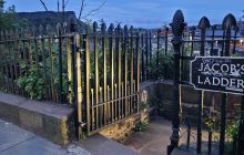 Jacob's Ladder - the top gate on Waterloo Place