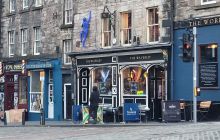 The Waverley Bar entrance on St Mary's Street