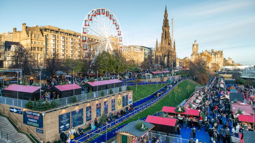 Edinburgh's Christmas Market 2019