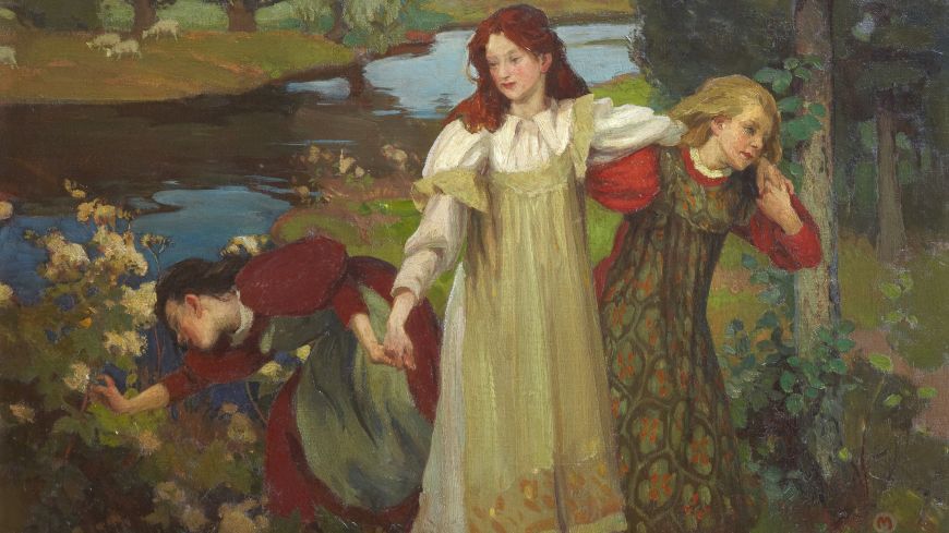 Charles H. Mackie, There were Three Maidens pu’d a Flower (By the Bonnie Banks o’ Fordie)