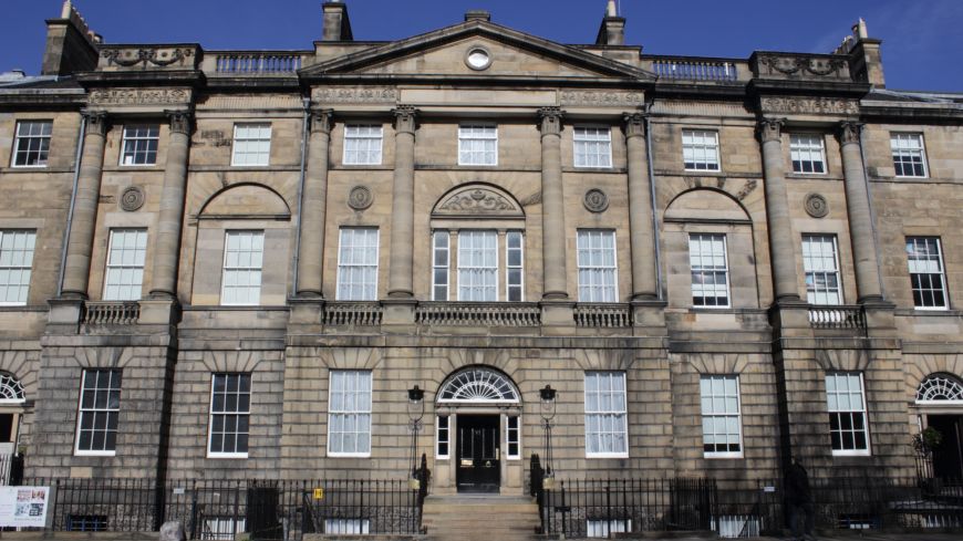Bute House, Charlotte Square from the outside