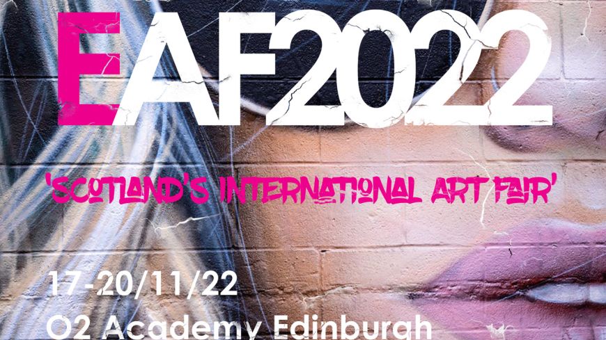 Edinburgh Art Fair 2022 poster