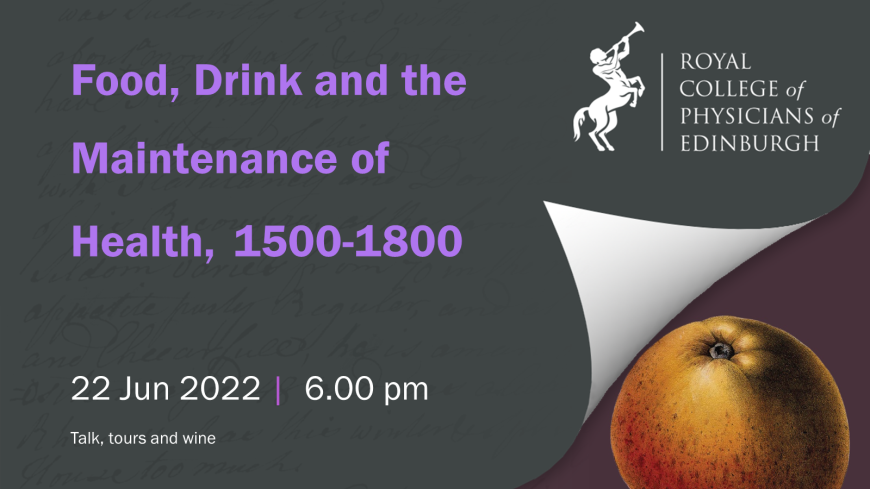 Food, Drink and the Maintenance of Health