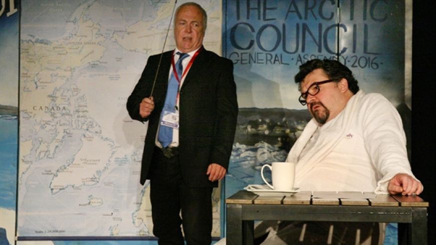 Breaking the Ice, A Play, A Pie and A Pint, Review