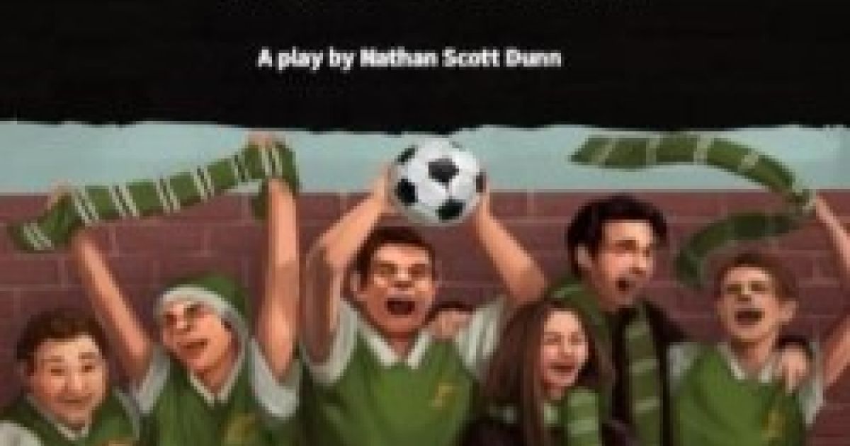 1902 image featuring main cast dressed in Hibs football strips