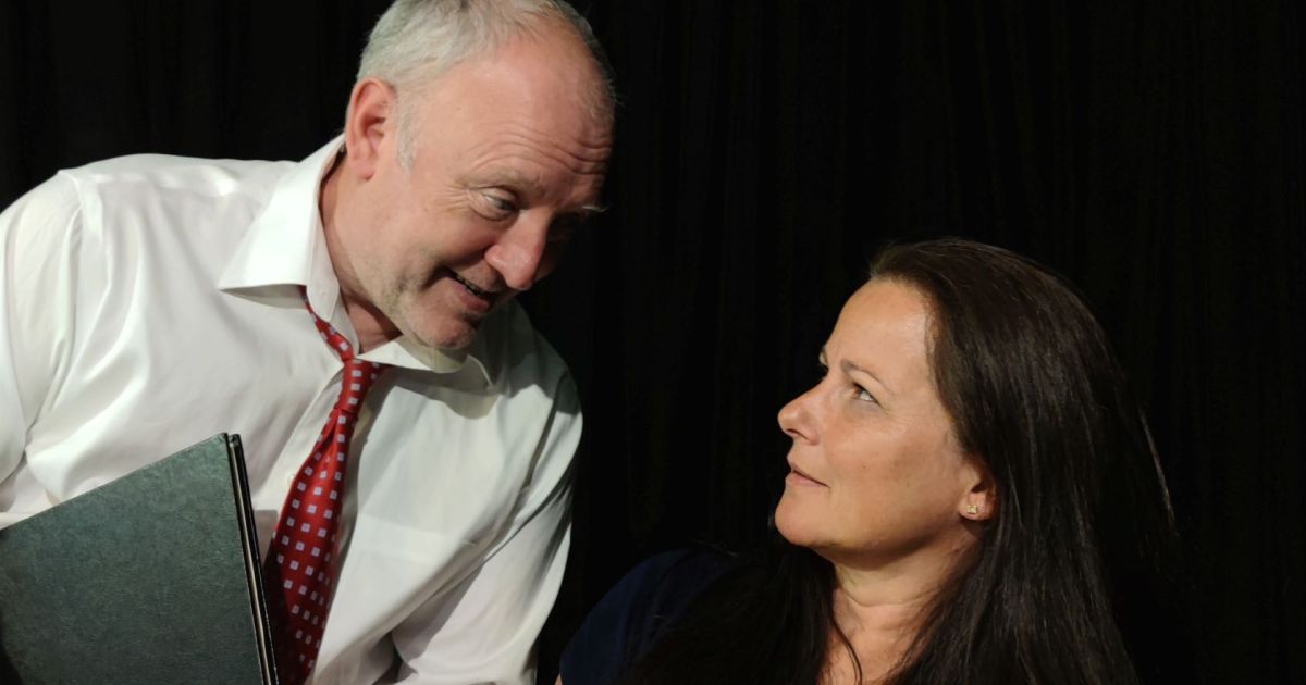 Nicholas Collett and Angela Bull in Appraisal