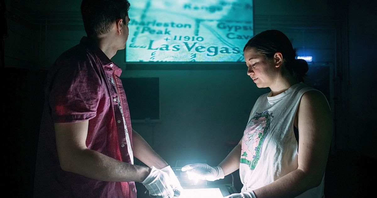 Ghosts of the Near Future - PJ Stanley and Emma Clark: Credit Mihaela Bodlovic