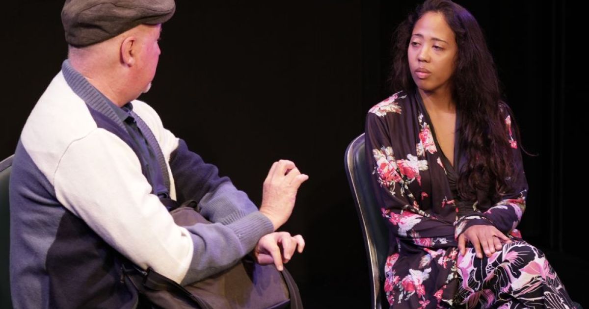 Michael Lamb and Melissa Folzenlogen in FOUR 