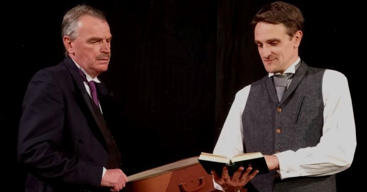David Leeson as J. Bruce Ismay and Michael Taylorson as Rev. Harper