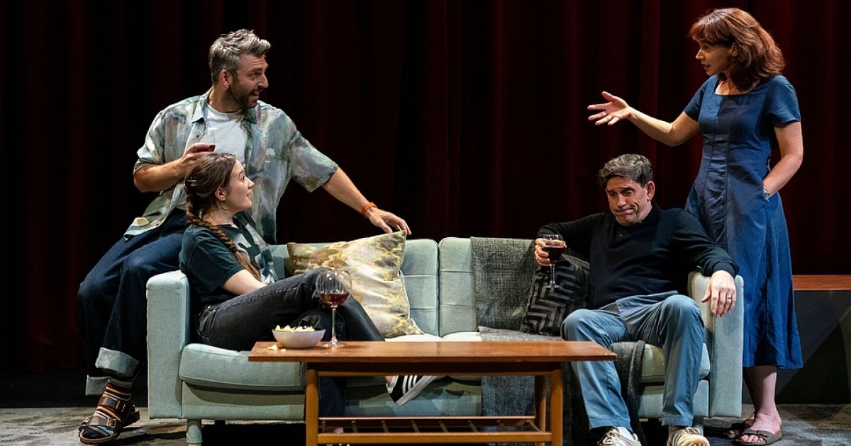 So Young by Douglas Maxwell (Nicholas Karimi, Yana Harris, Andy Clark, Lucianne McEvoy) - Image by Aly Wight