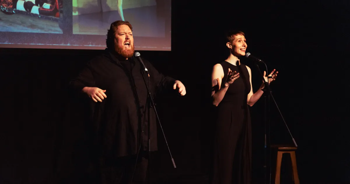 Loud Poets - Kevin McLean and Katie Ailes. Copyright  I Am Loud and Gilad Zinman