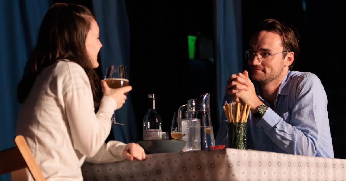 Mia and Jonathan in Intrusion by James Cumming