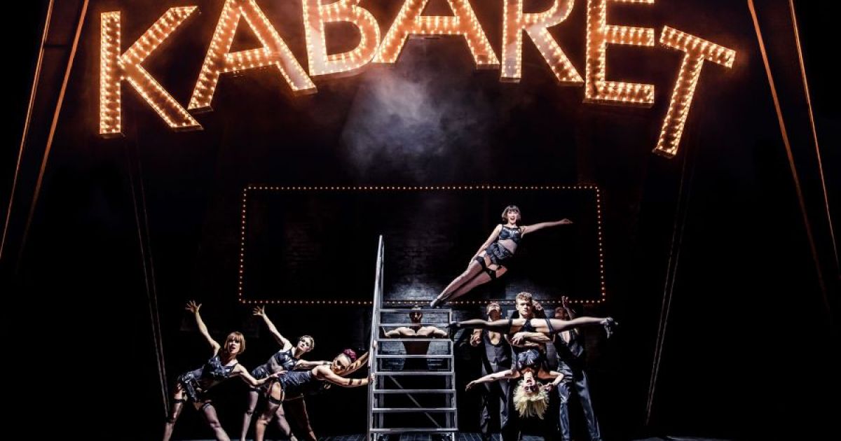 From Cabaret - Sally Bowles and the Kit Kat Club ensemble 