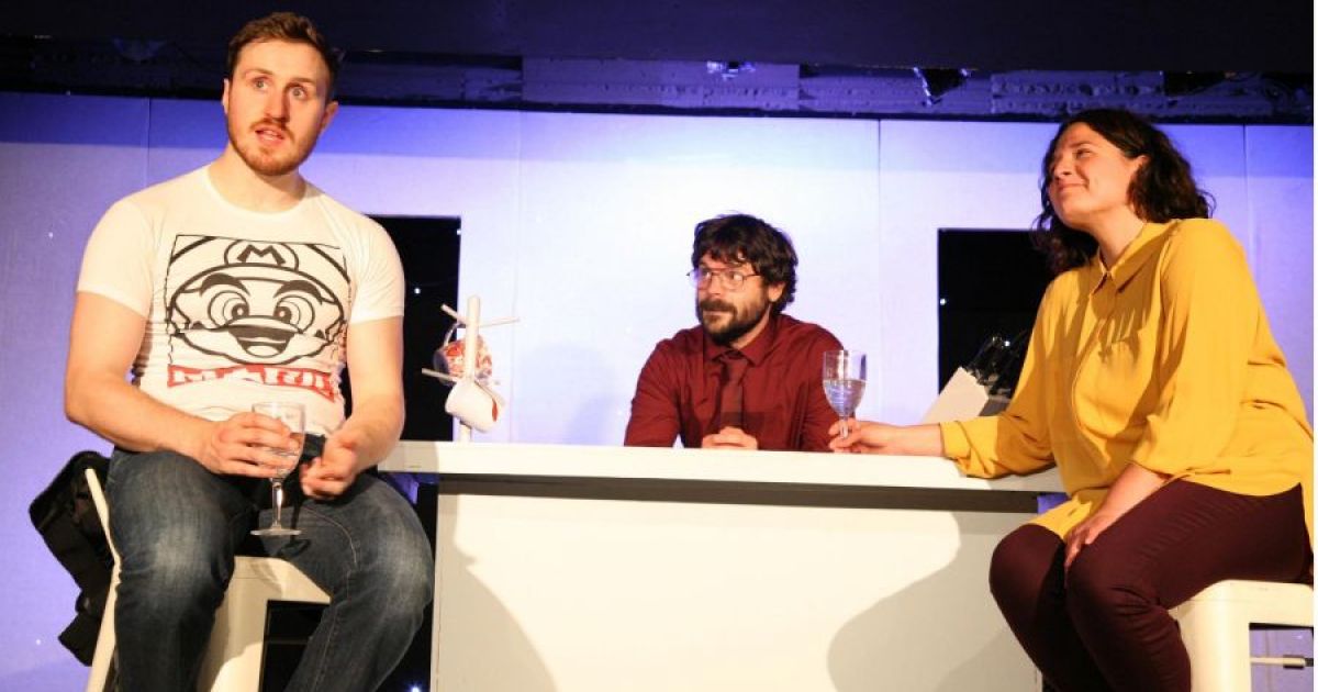 Hamish, Bruce and Laura in Celestial Body 