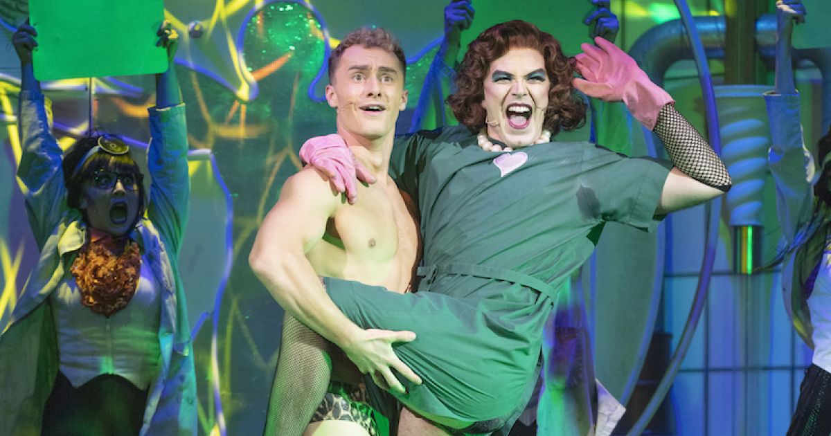 Rocky Horror Picture Show - Ben Westhead (Rocky) and Stephen Webb (Frank-N-Furter)