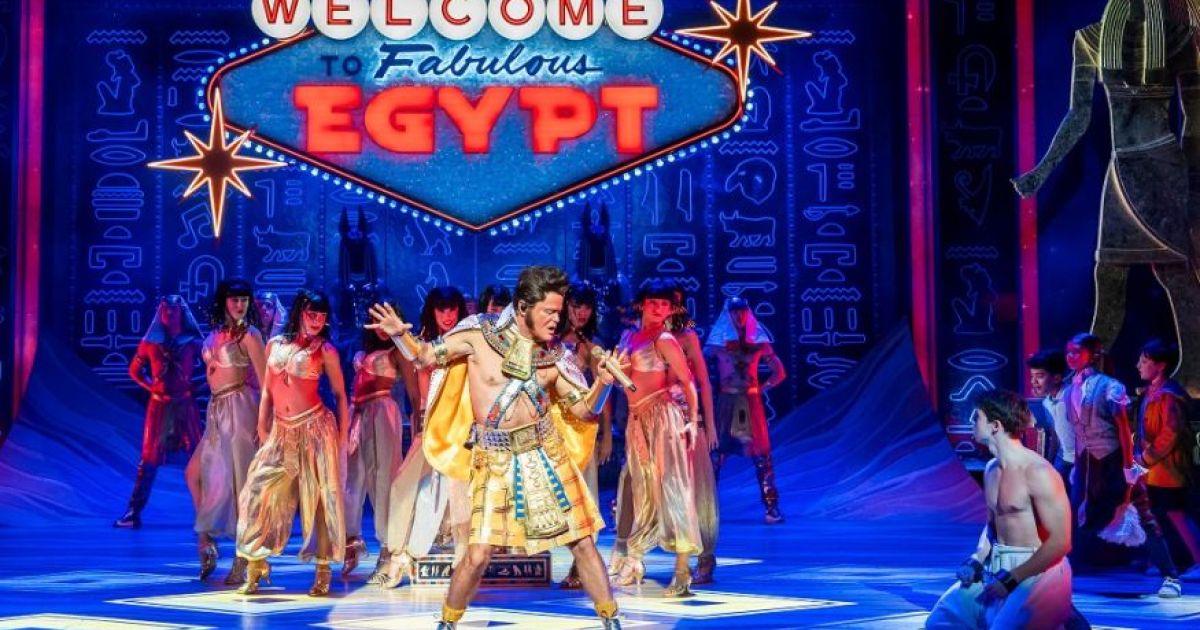 JATATD - Donny Osmond as Pharaoh and Company (c) Tristram Kenton