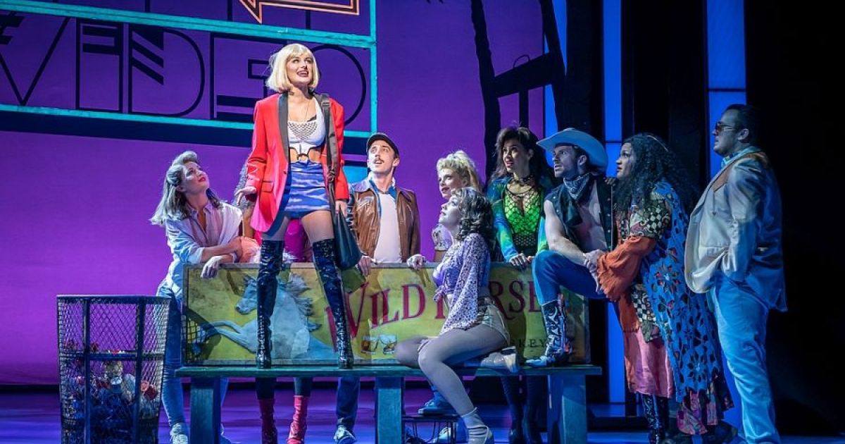 Pretty Woman The Musical. Amber Davies 'Vivian Ward' and Company. Photo Marc Brenner