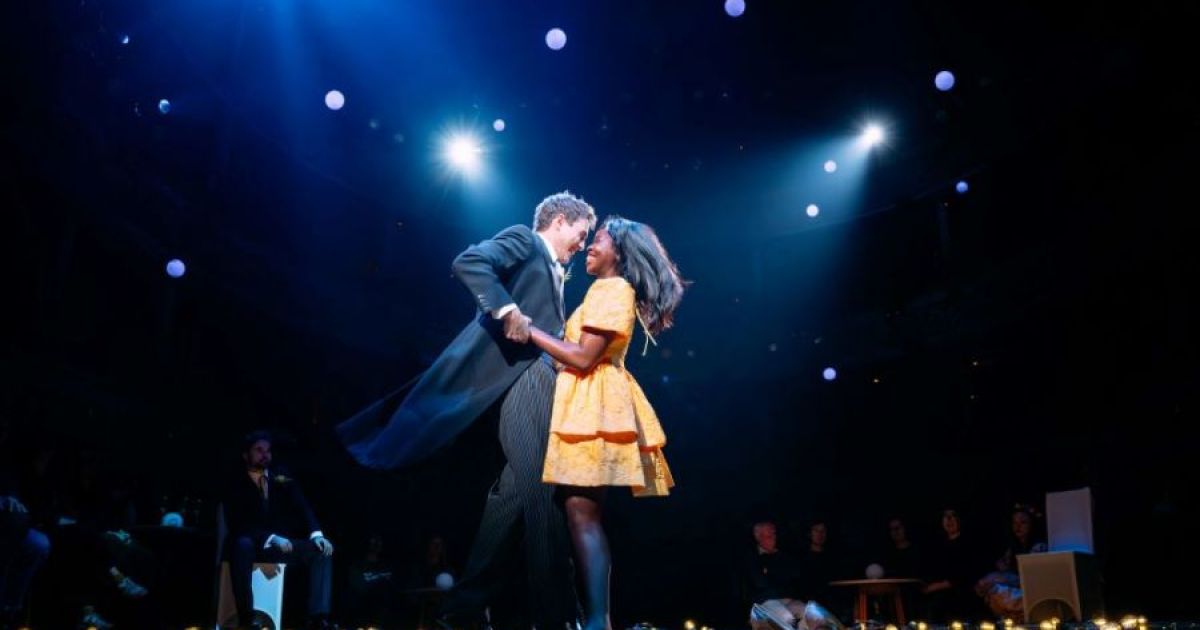 Dexter and Emma in One Day, the Musical. Photo credit, Mihaela Bodlovic